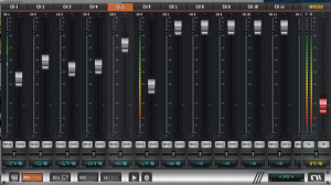 soundcraft Ui16 iPad interface