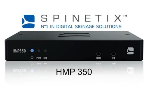 Spinetix HMP 350 digital signage player